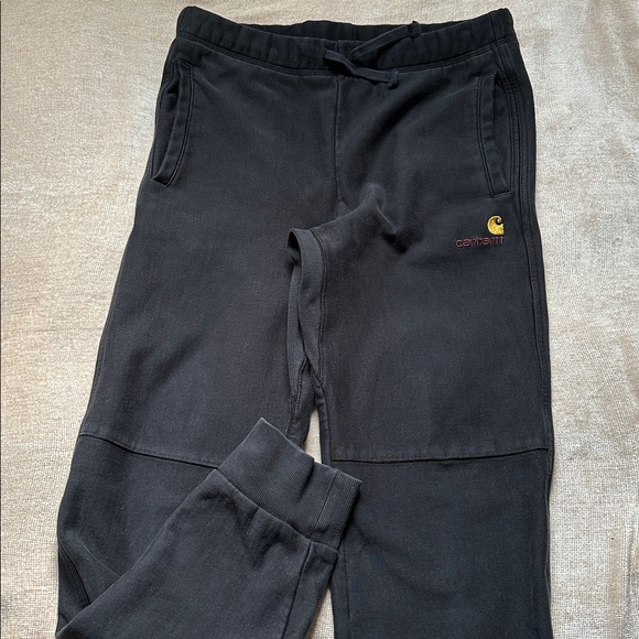 Carhartt Black Sweatpants/ Joggers with Logo - Picture 5 of 5